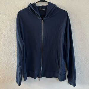 Murano Navy Hoodie Hooded Sweatshirt